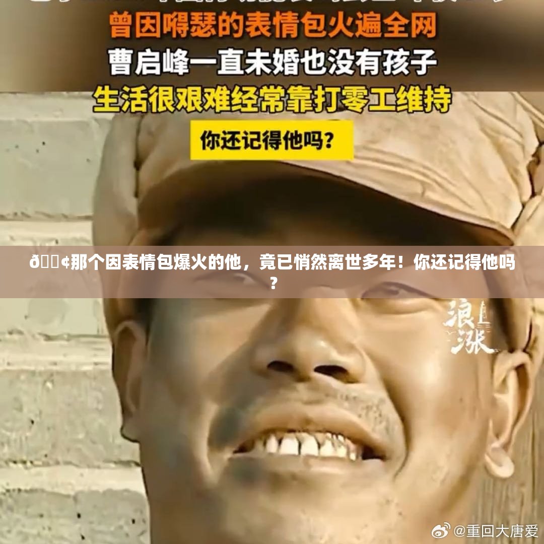 😢那个因表情包爆火的他，竟已悄然离世多年！你还记得他吗？