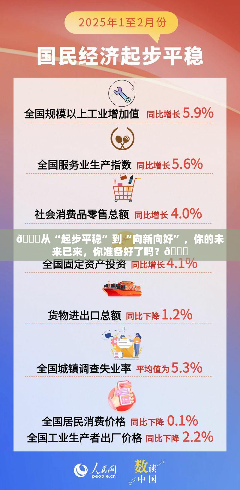 🚀从“起步平稳”到“向新向好”，你的未来已来，你准备好了吗？🔍